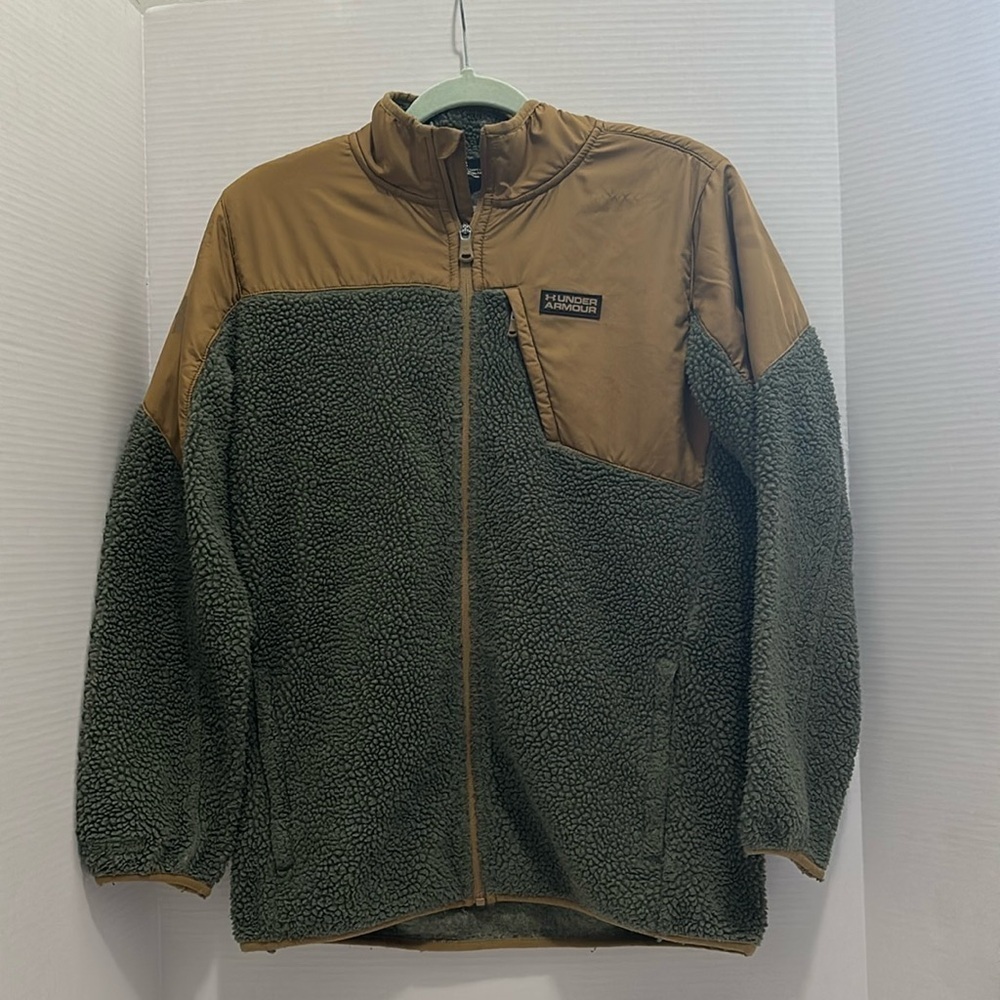 Under Armour Fuzzy Zip Up Sweatshirt
